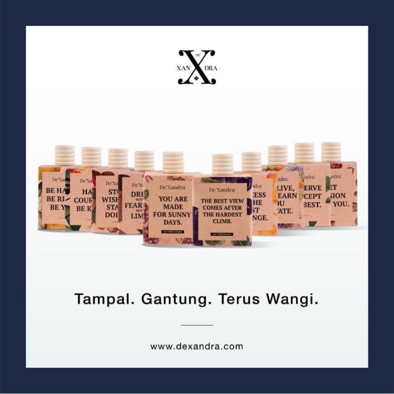 De'Xandra Air Freshener Car Perfume 10ml Shopee Malaysia