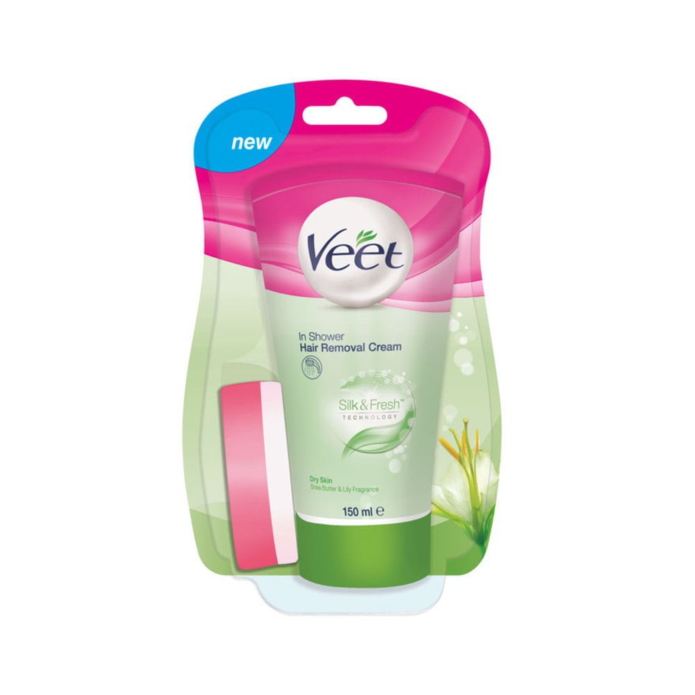 VEET IN SHOWER HAIR REMOVAL CREAM DRY SKIN (150ML) Shopee Malaysia