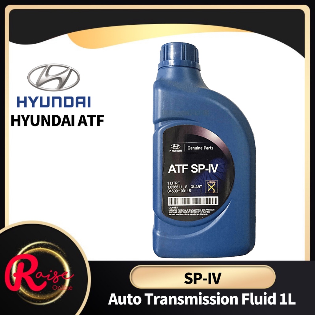 Hyundai & Kia SPIV SP4 ATF Auto Transmission Fluid (1L) SP4 Auto Gear