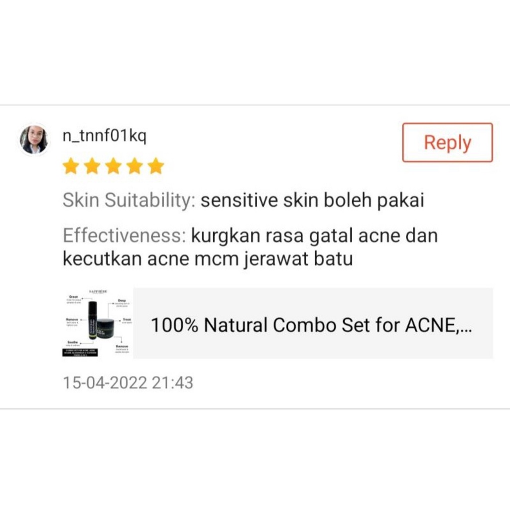 [Powder] Detox & Brighten Green Tea Powder Face Mask [FOR BLACKHEADS