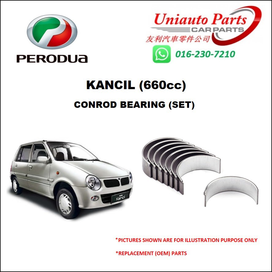 PERODUA KANCIL (660cc) CONROD BEARING (SET) Shopee Malaysia
