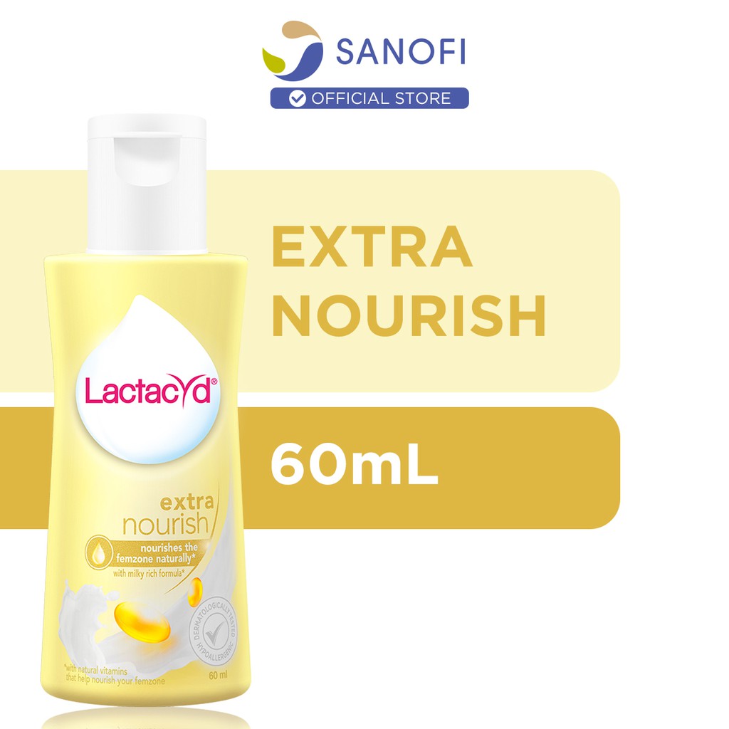 Lactacyd Feminine Wash Extra Nourish (60ml) Shopee Malaysia