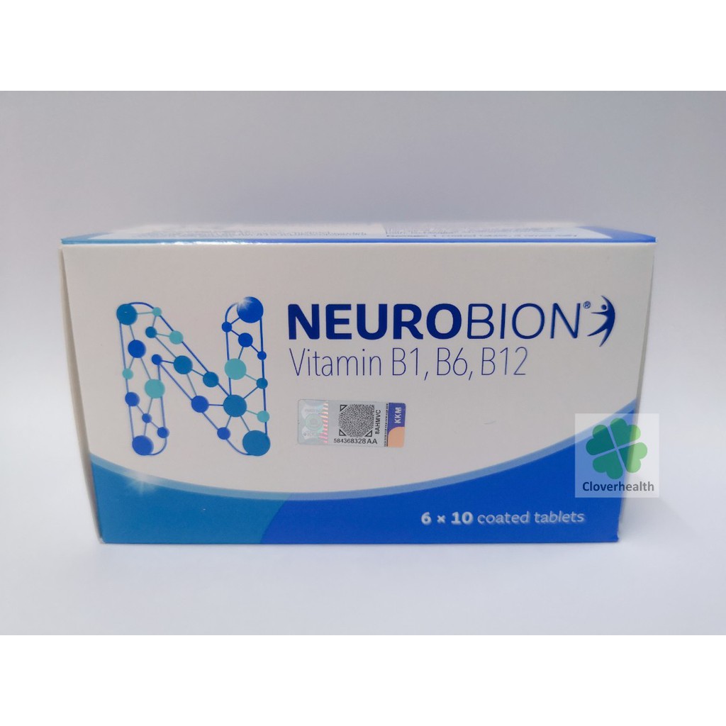 Neurobion Vitamin B1, B6, B12 60s (Strengthen Nerves) Shopee Malaysia