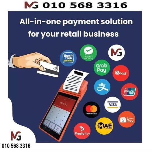 Cara mengaktifkan dan menggunakan Mesin Terminal Bayaran di Android