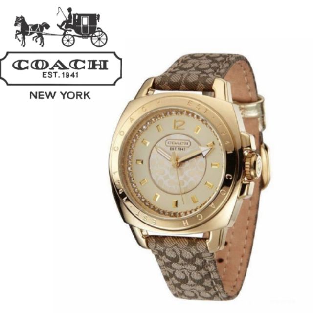 Coach Watch Leather ORIGINAL DIRECT FROM US OUTLET Shopee Malaysia