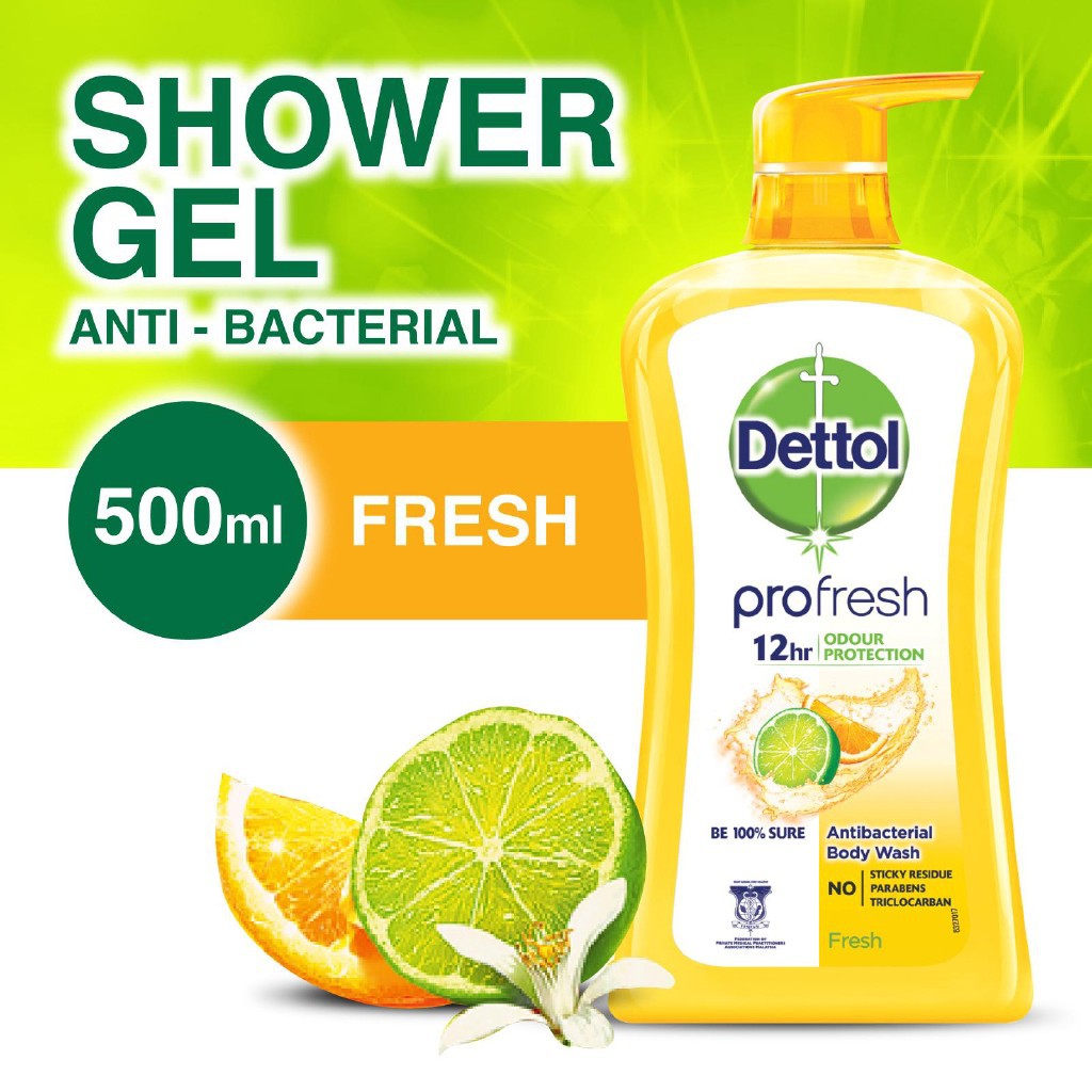 Dettol Shower Gel 500ml Assorted Flovour Shopee Malaysia