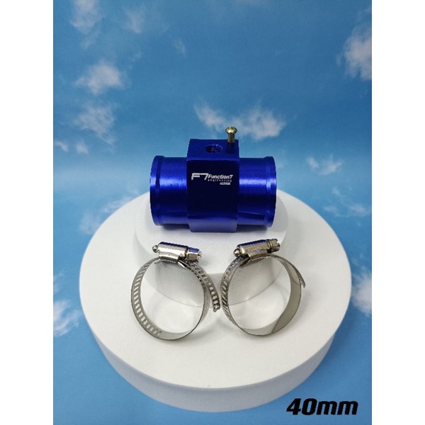 FUNCTION 7 Water Temperature Joint Pipe Temp Gauge Radiator Hose