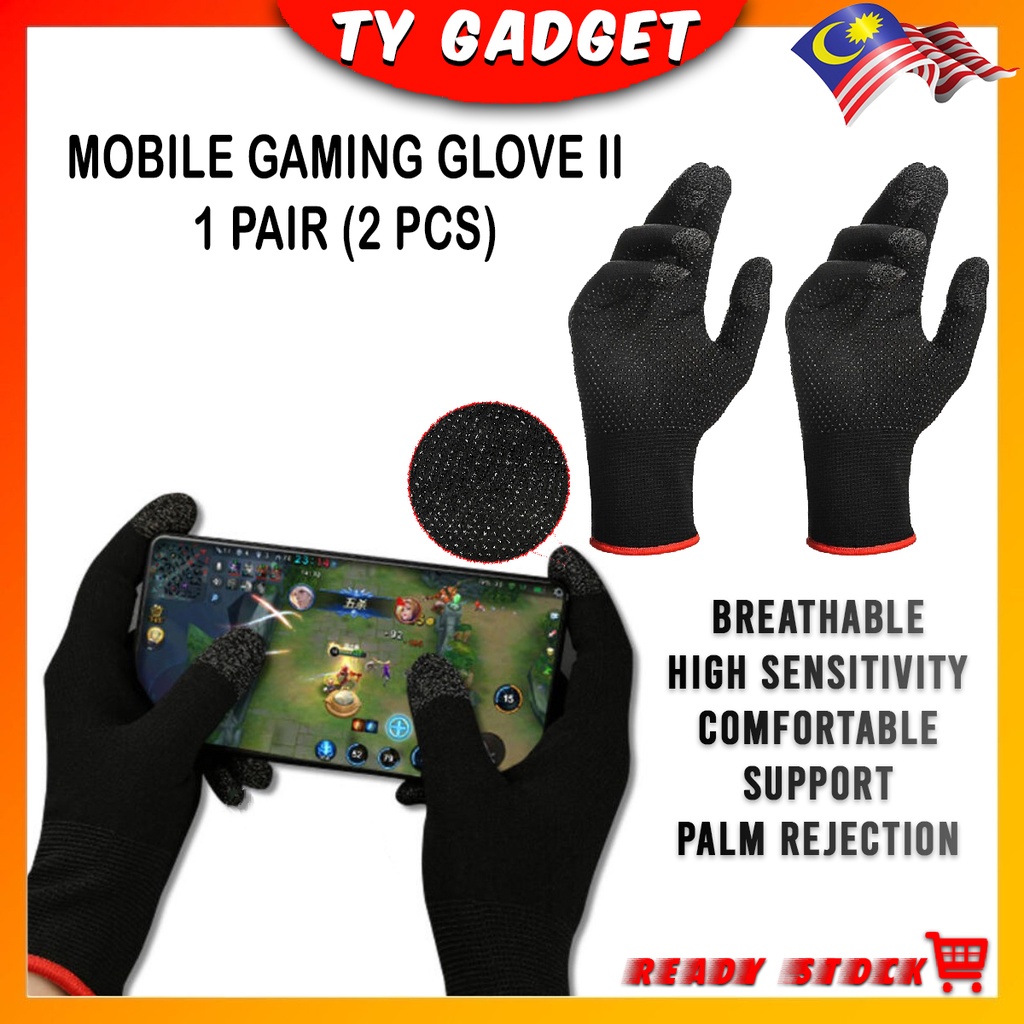 Gaming Glove II Armed to the Fingertips Antislip, Breathable, Palm