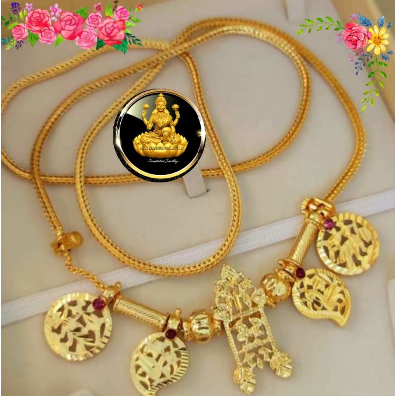 Full set Thali kodi one gram gold plated( ready stock) Shopee Malaysia