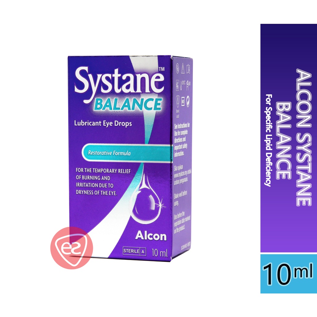 (EXP 08.2023) ALCON SYSTANE BALANCE LUBRICANT EYE DROPS 10ML Shopee