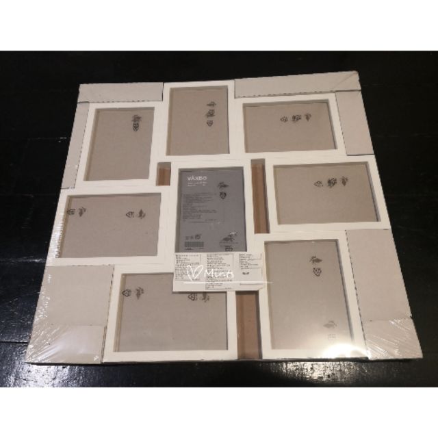 IKEA VAXBO 8IN1 相框,/Collage Frame for 8 photos( white colour) Shopee