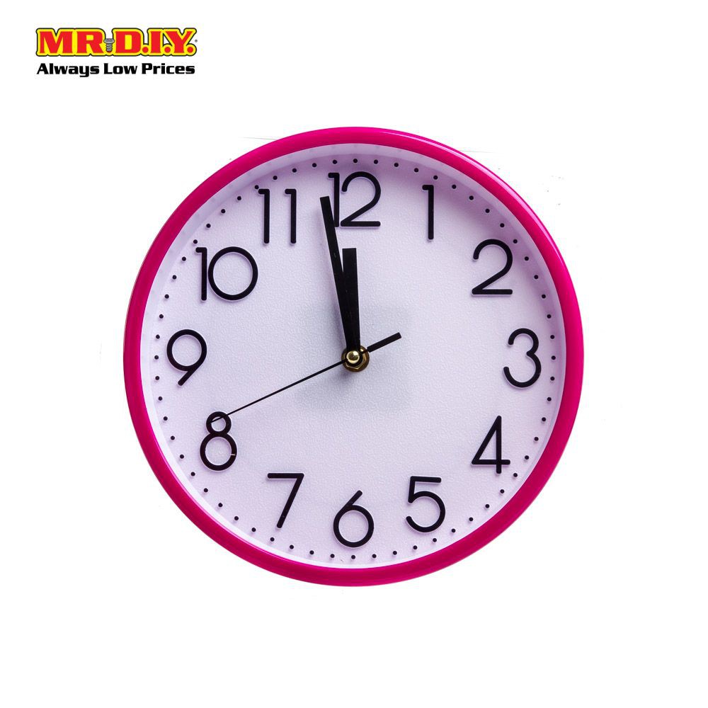 QUARTZ Round Wall Clock (22cm) Shopee Malaysia