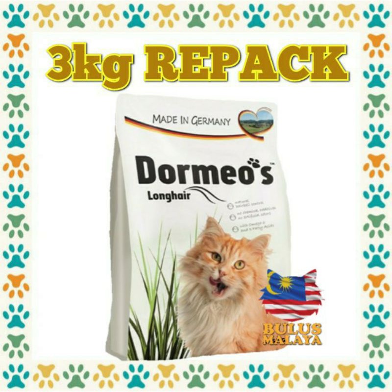 🥝 3kg Dormeo's Long Hair Cat Food 🥝 Shopee Malaysia