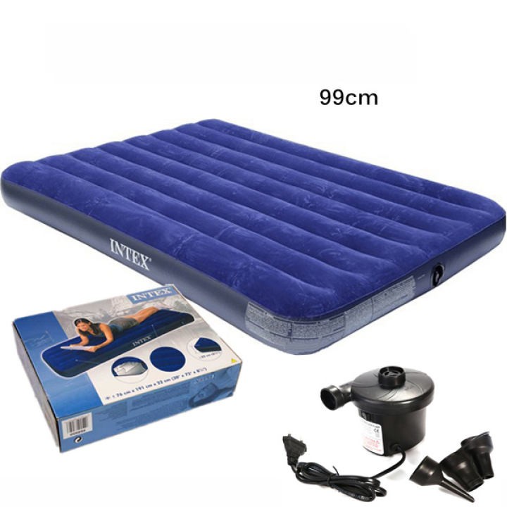 Intex Air bed with pump all in one Shopee Malaysia