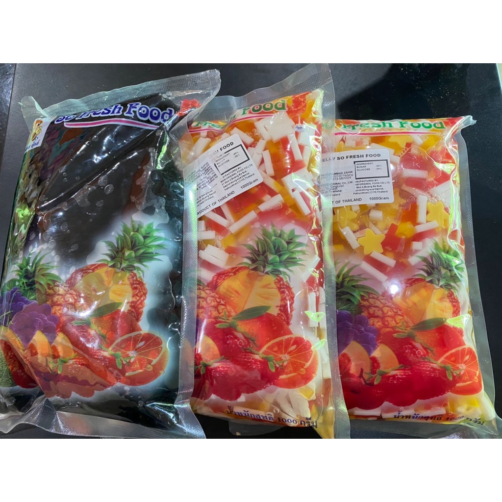 Fruity/ Rainbow/ Bubble JELLY / JELLY BUBBLE / FRUITY JELLY THAILAND