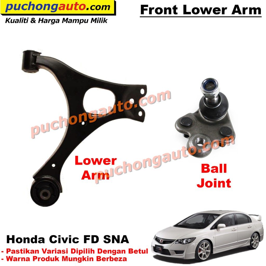 Front Lower Control Arm for Honda Civic FD SNA 1.8 2.0 ( 2005 2011