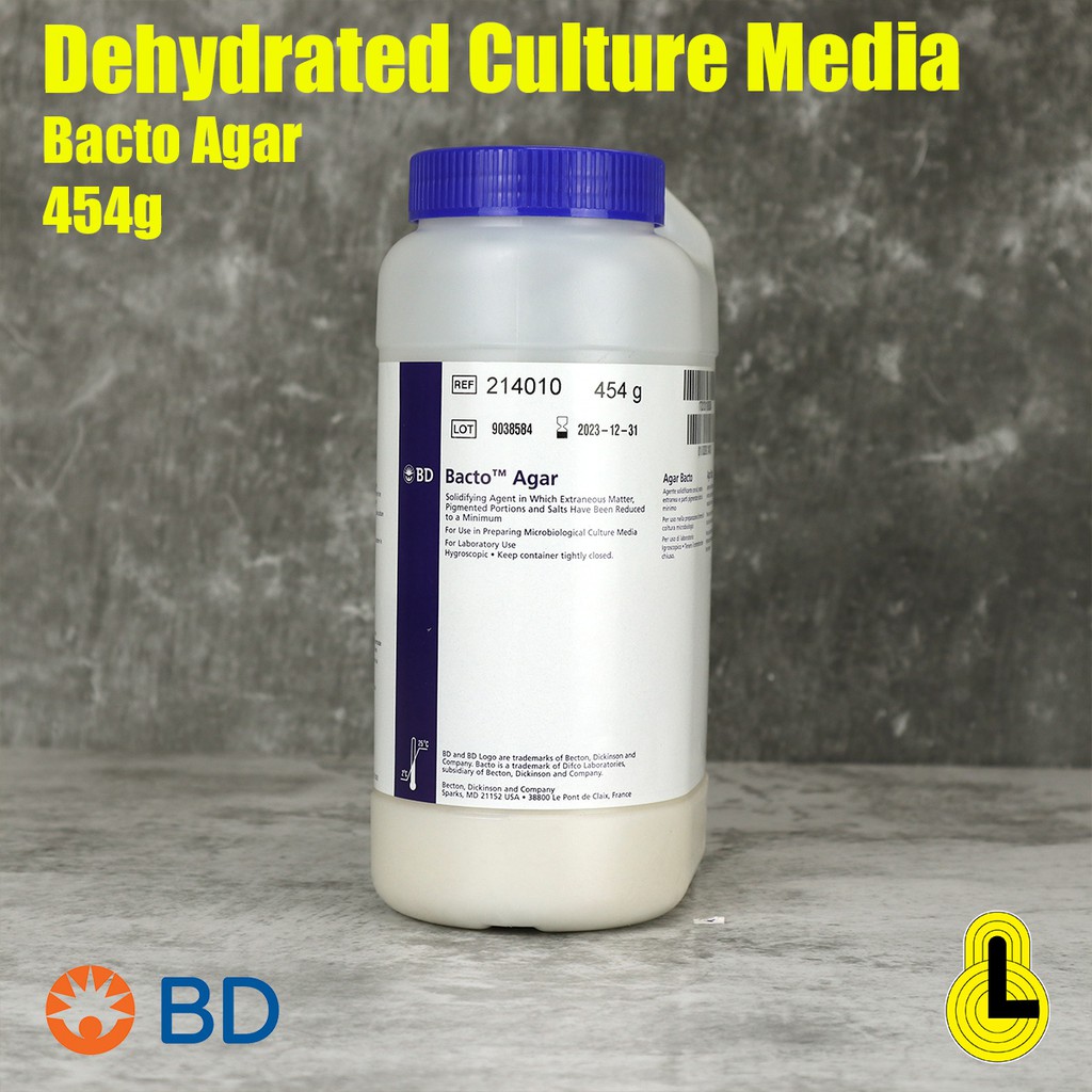 Culture Media Bacto Agar 454g BD Shopee Malaysia