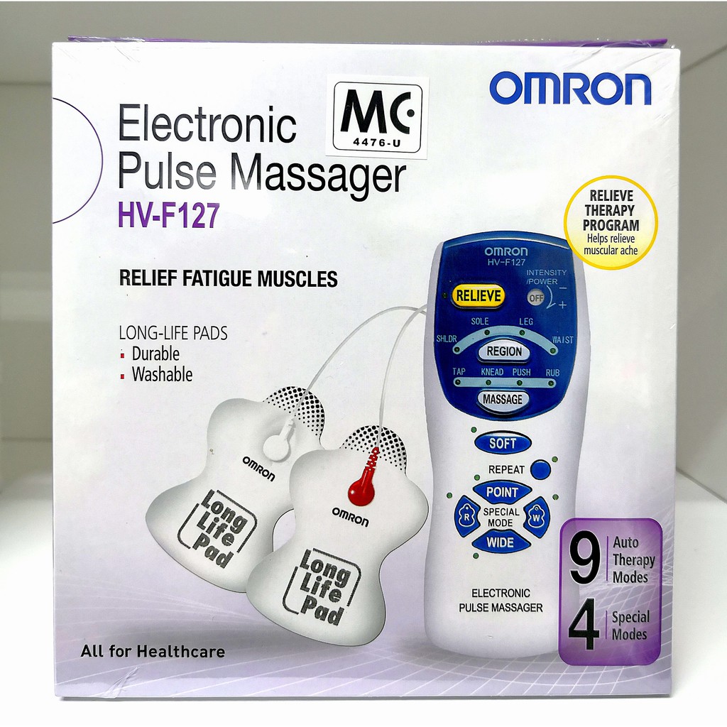 Omron Electronic Pulse Massager HVF127 (1 year warranty) Shopee Malaysia