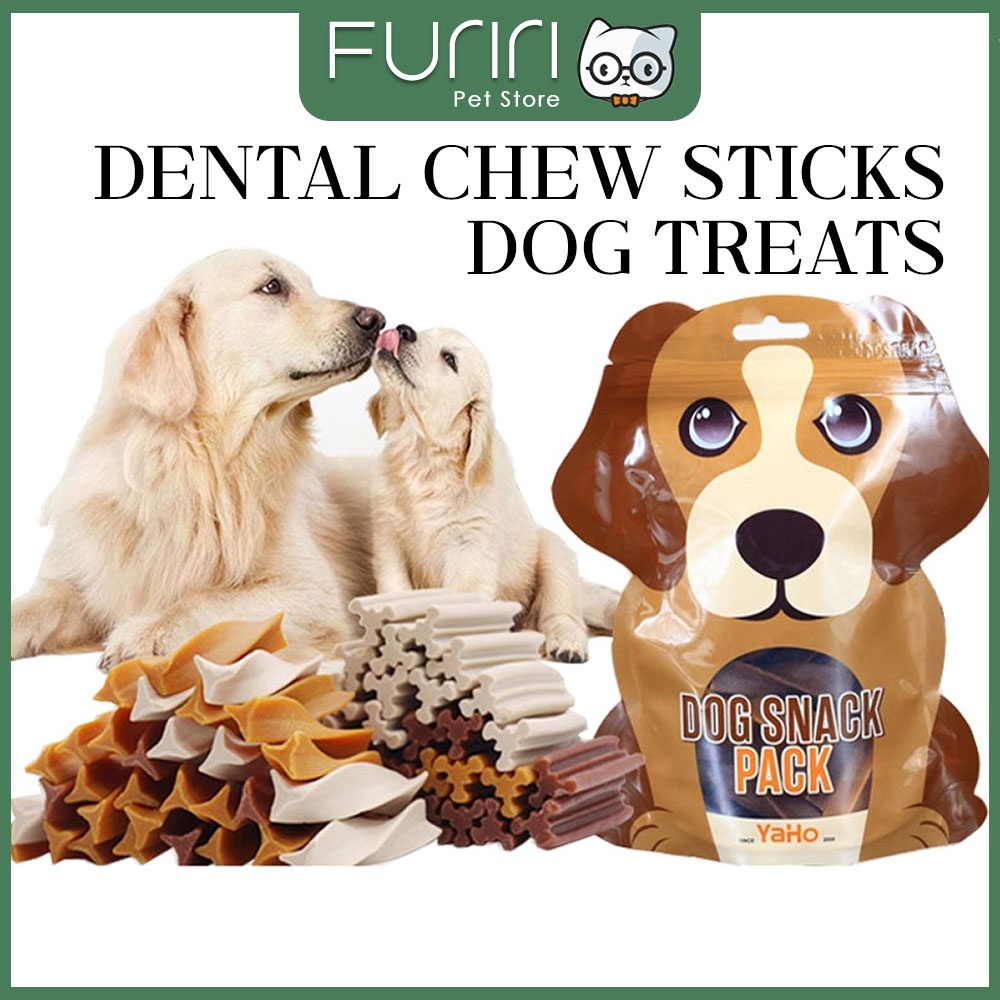 Furiri YaHo 120g Dog Dental Stick Treats Grinding Sticks for Dog