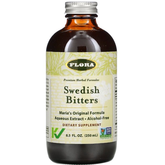 Flora, Swedish Bitters, AlcoholFree, 3.4 fl oz (100 ml) or 8.5 fl oz (250 ml) Shopee Malaysia