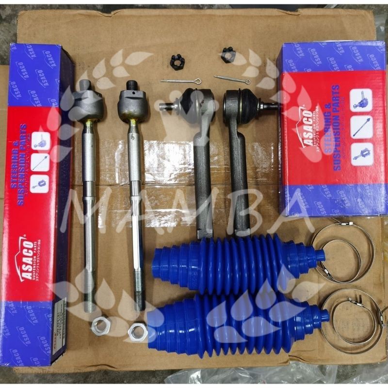 TIE ROD END & RACK END PROTON EXORA,EXORA BOLD,PREVE WITH STEERING BOOT