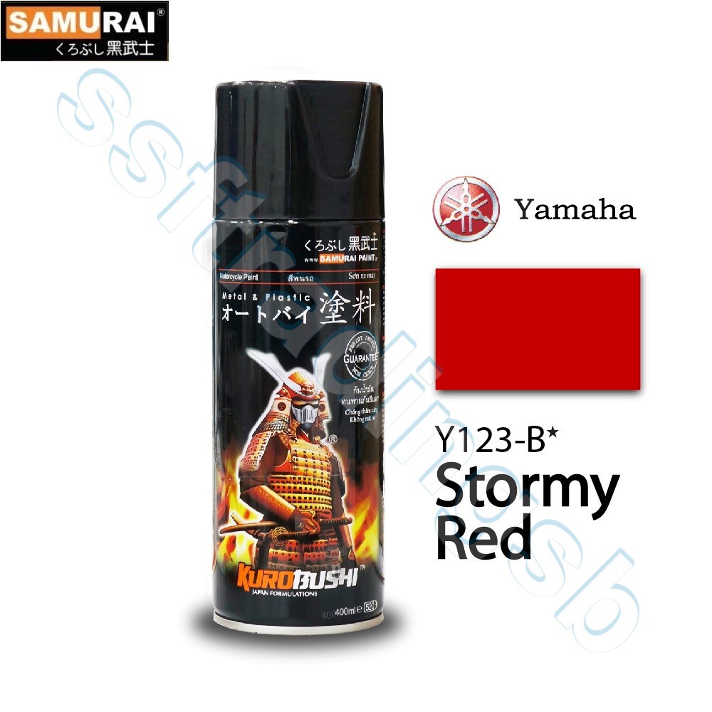 SAMURAI Y123B* STORMY RED / SAMURAI SPRAY PAINT / SAMURAI STORMY RED