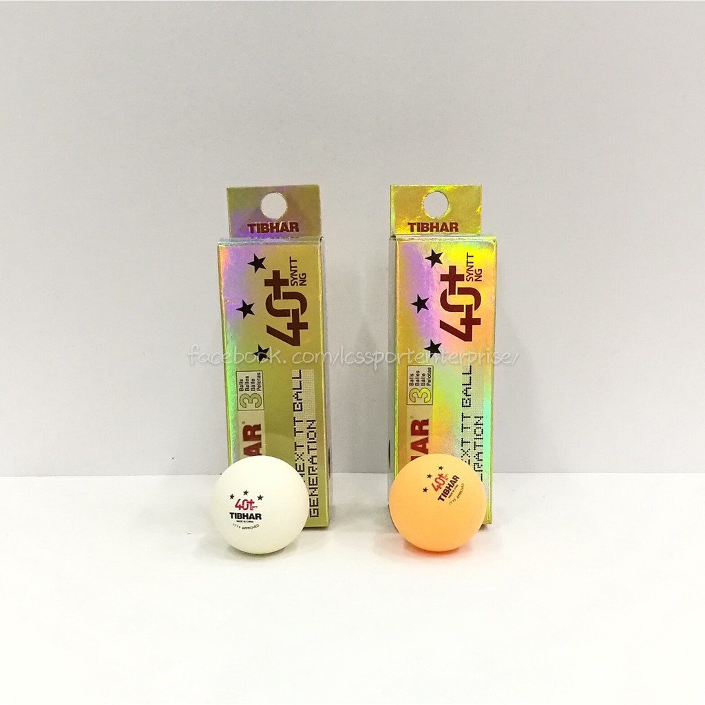 kobe Tibhar 3 Star 40+ Syntt NG Table Tennis Ball / Bola Ping Pong