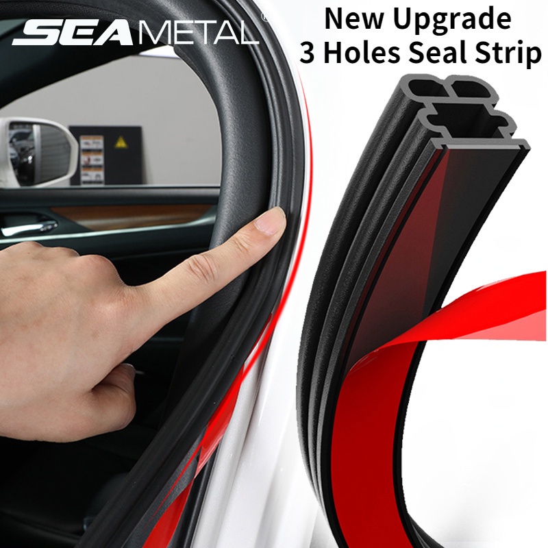 Car Door Sealing Strip Rubber Seal Strips New Upgrade Auto Hood Trunk
