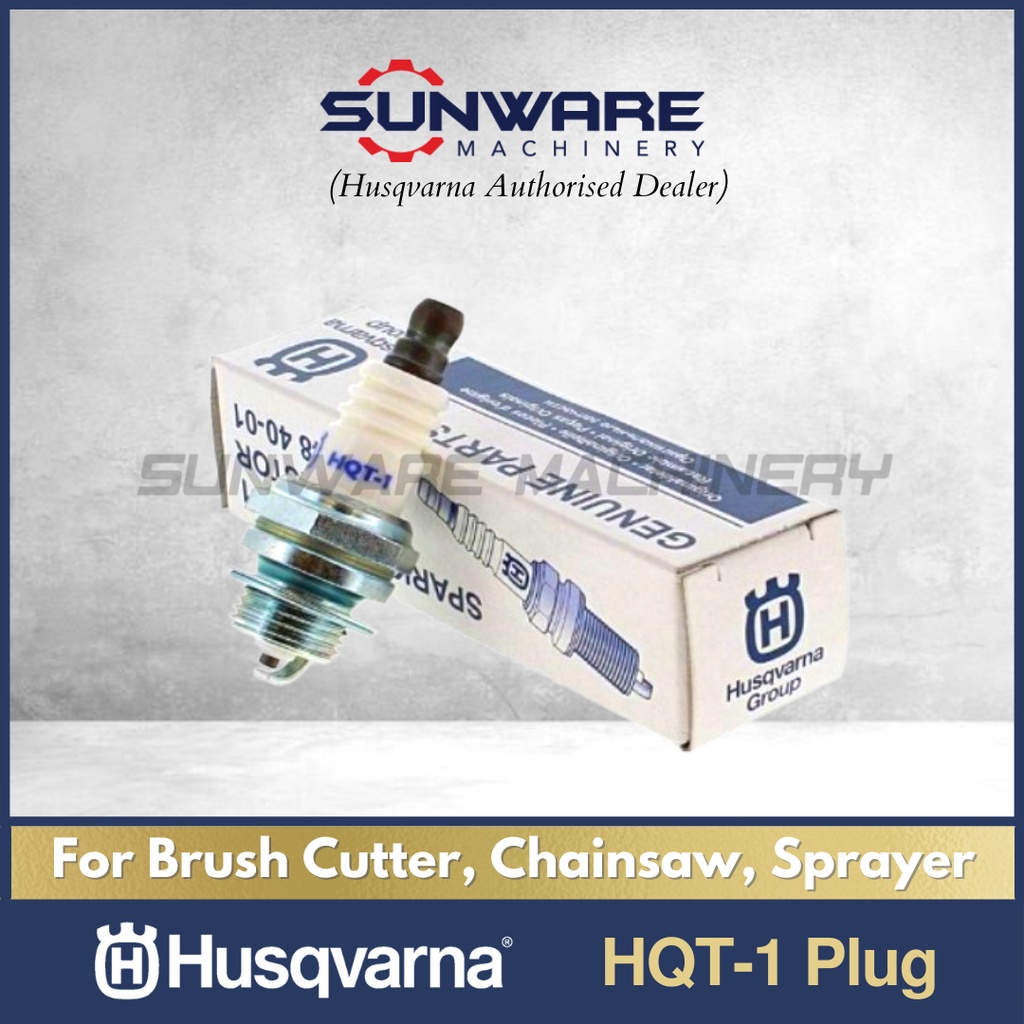 HUSQVARNA HQT-1 Original Spark Plug for Brush Cutter and Chainsaw