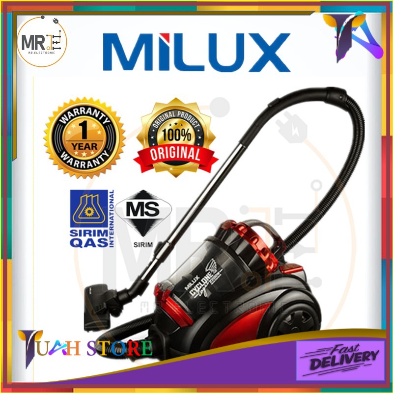 Milux Cyclone Logic Vacuum Cleaner MVC8201 Shopee Malaysia