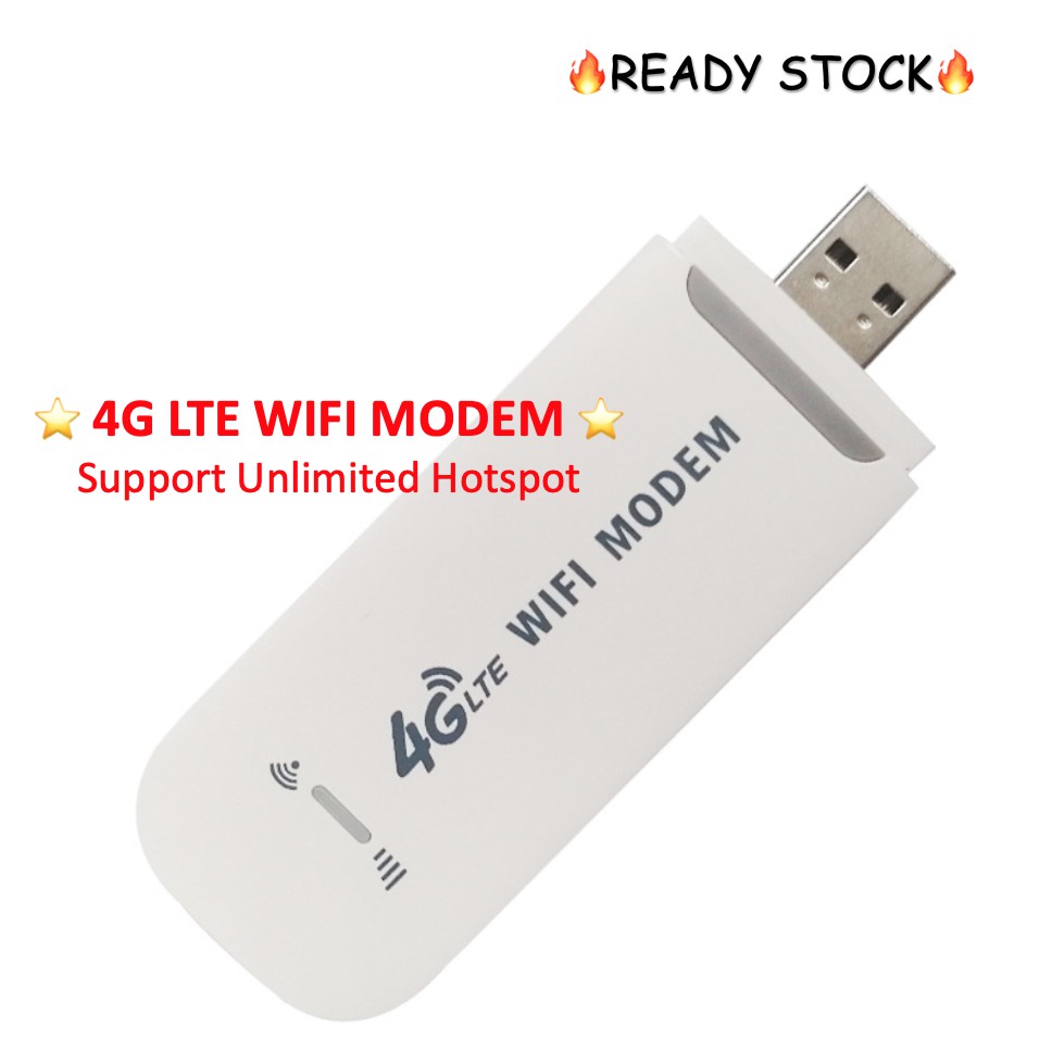 🔥READY STOCK🔥Unlimited Hotspot 4G LTE USB WIFI modem RS810 Modified HOT