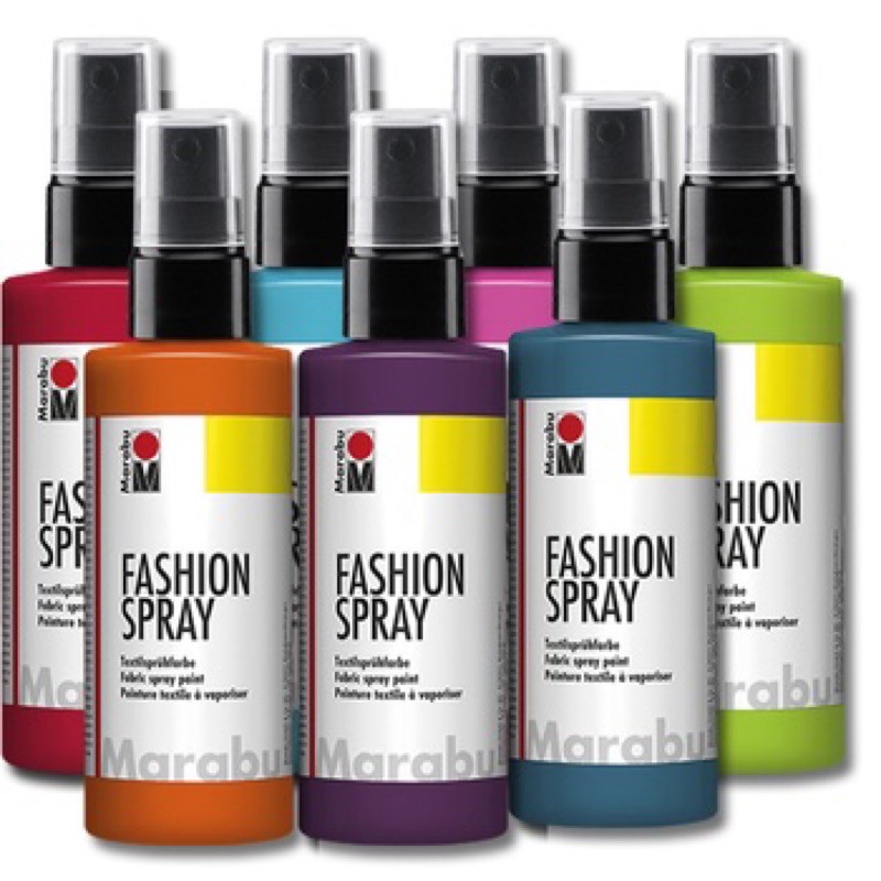 Marabu Fashion Spray Fabric Paint Colour Textile Spray Warna Fabrik