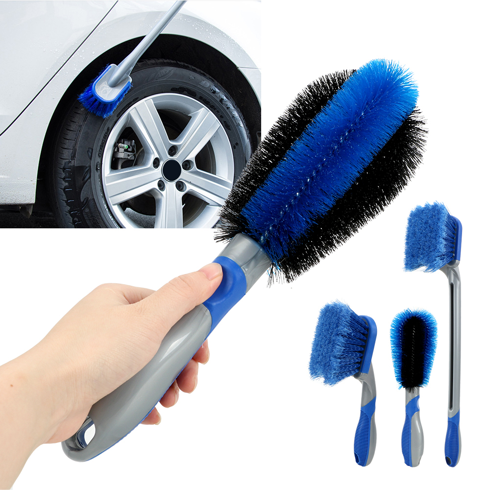 1pc MultiFunctional Car Tyre Cleaning Brush Tire Wheel Rim Hub Brushes