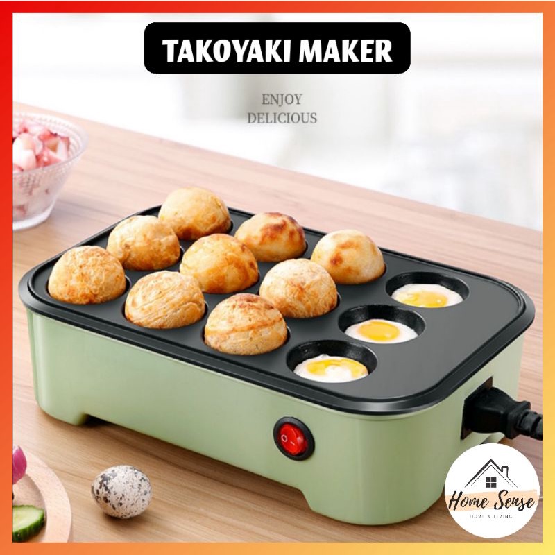 Mini Takoyaki Maker Baking Octopus Ball Maker Takoyaki Pan Takoyaki Set