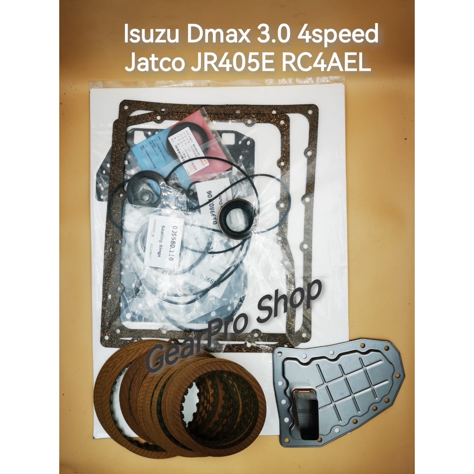ISUZU DMAX 3.0 4SPEED JR405E RC4AEL AUTO TRANSMISSION GEARBOX OVERHAUL