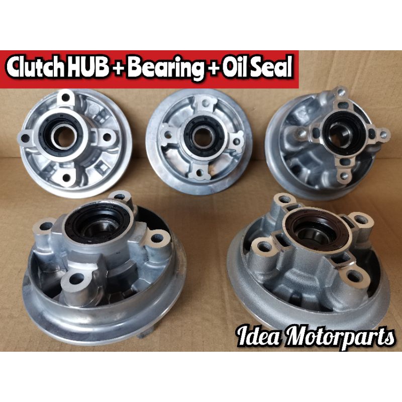 SPOKET HUB CLUTCH HUB + BEARING +OIL SEAL COMPLETE SET (READY STOCK
