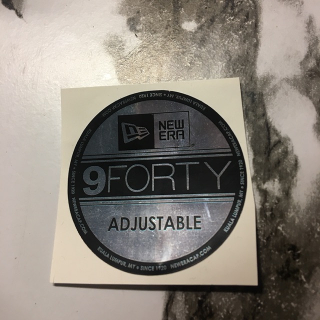 New era cap visor sticker (9Forty) KUALA LUMPUR Editionn Shopee Malaysia