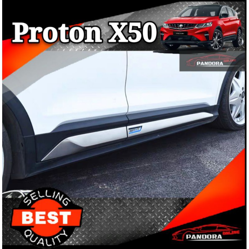 Proton X50 Side Door Molding Cover Trim Door Protection Shopee Malaysia