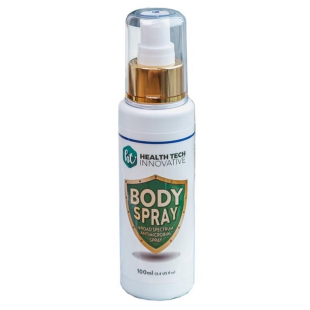 HEALTH TECH BROAD SPECTRUM ANTIMICROBIAL BODY SPRAY 50ML 100ML (EXP
