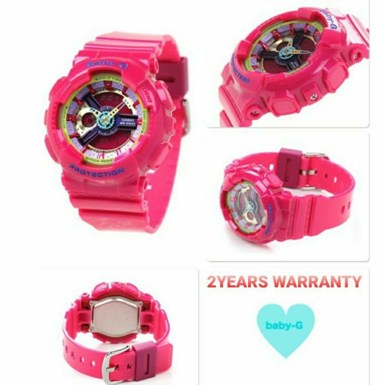 [2YEARS WARRANTY] Casio BabyG BA1124A Ladies Watch Youth Digital