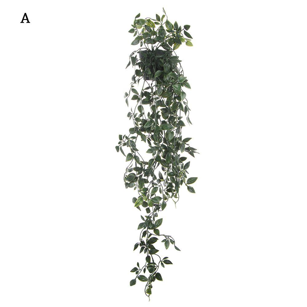 TOP Real Touch Artificial Ivy Leaves Office Decoration Garland Plants