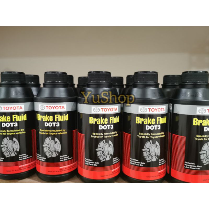 {"100"}Toyota Genuine Brake Fluid Dot 3 & NEW TOYOTA MOTOR OIL (TMO) Brake Fluid Dot 3 (330ml