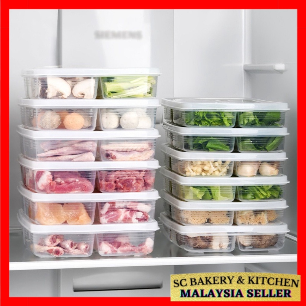 ST010 Fridge Organizer Freezer Storage Box Refrigerator Organizer Box