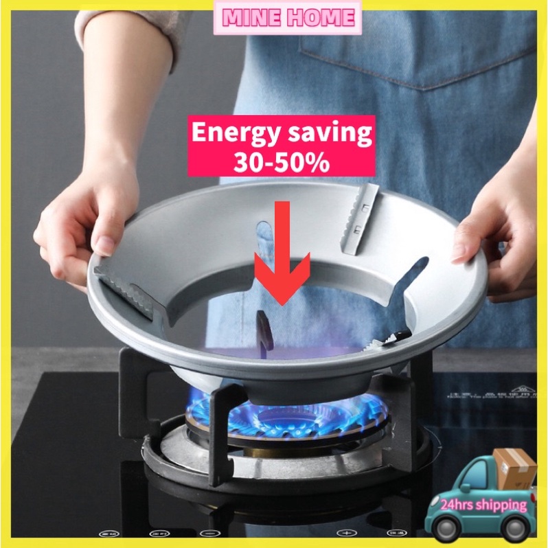 Kitchen Windproof Iron Gas Stove Bracket Gas Stove Cover EnergySaving