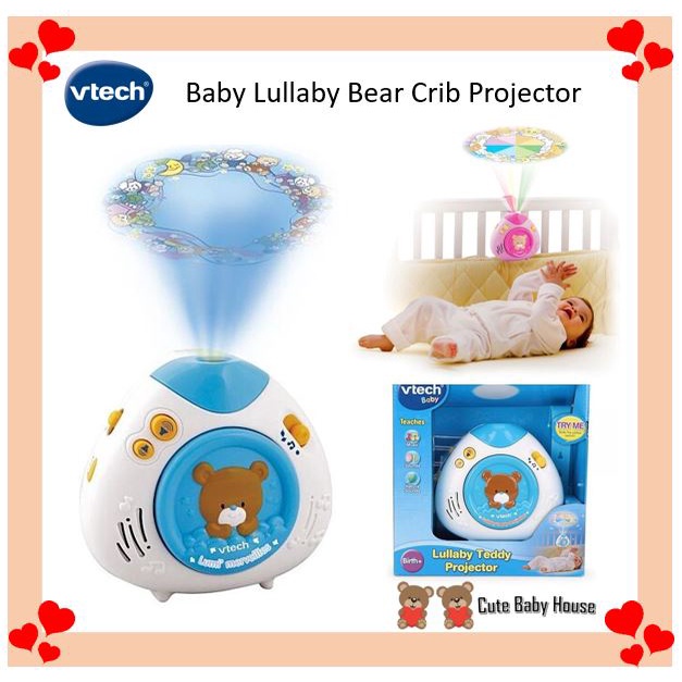 VTech Baby Lullaby Bear Crib Projector Shopee Malaysia