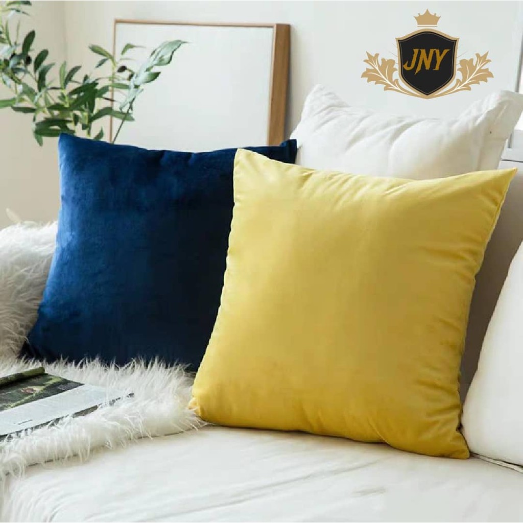 Ready Stock!!!♥Hot♥ velvet sofa pillowcase sofa cushion cover baldu