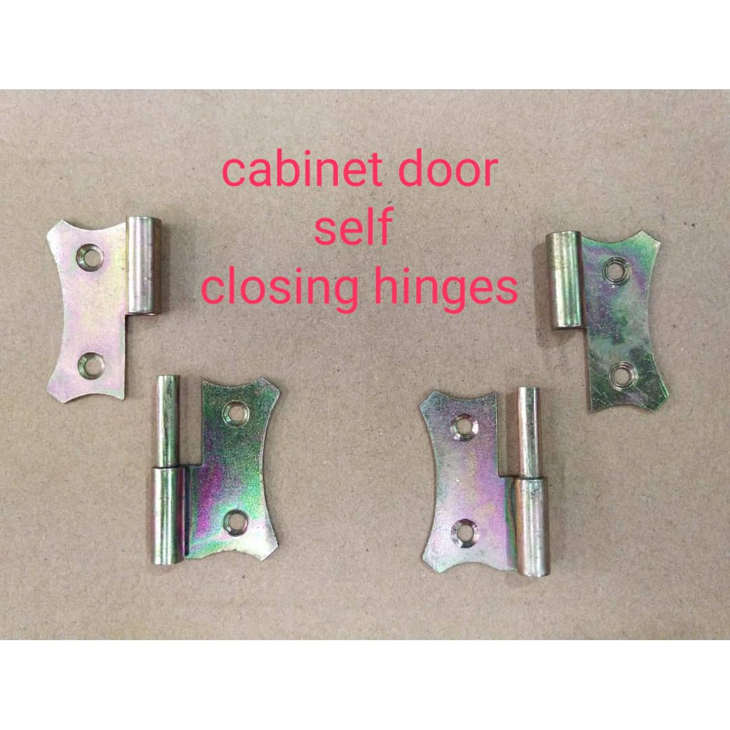 (1pcs) Kitchen Door Self Closing Hinges Stay Flush Overlay