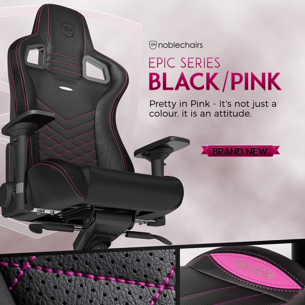  noblechairs EPIC Series Ergonomic Gaming Chair [7 Variants