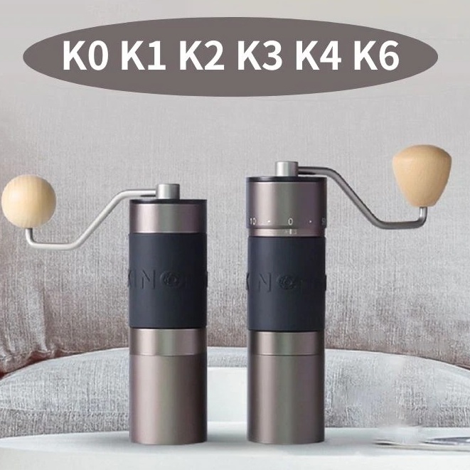 Kingrinder K06 Manual Coffees Grinder High Quality Aluminum Portable