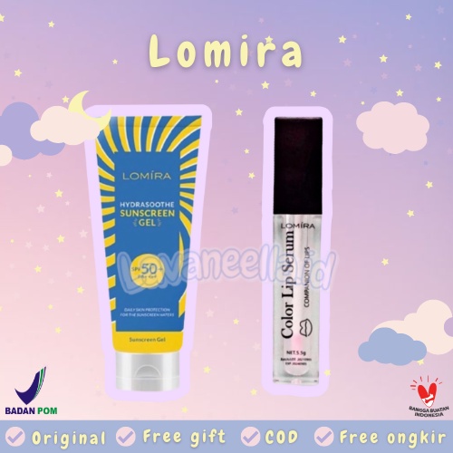 Lomira Hydrasoothe Sunscreen Gel SPF 50 PA+++ 50ml LOMIRA LIP SERUM